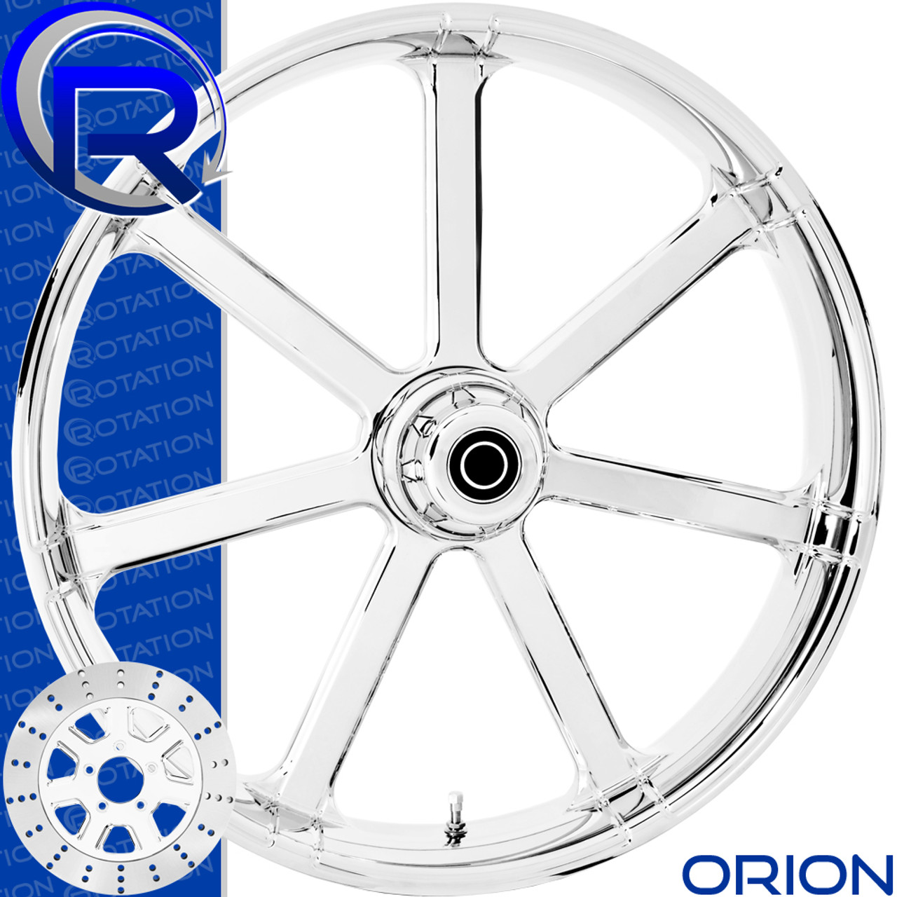 Rotation Orion Chrome Metric Cruiser Wheel Rotation Orion Chrome Metric Cruiser Wheel