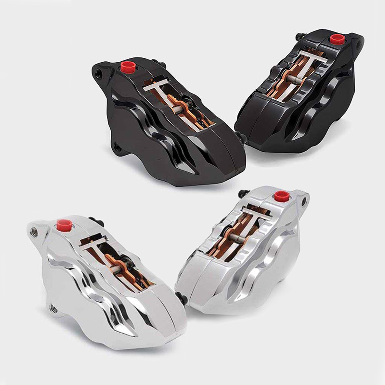 Hawg Halters HHI 4 Piston Caliper | RotationWheels.com