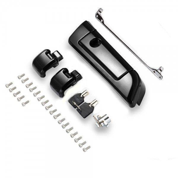 Advanblack Hinges & Latch Kit Black for 2014+ Razor/Chopped/King