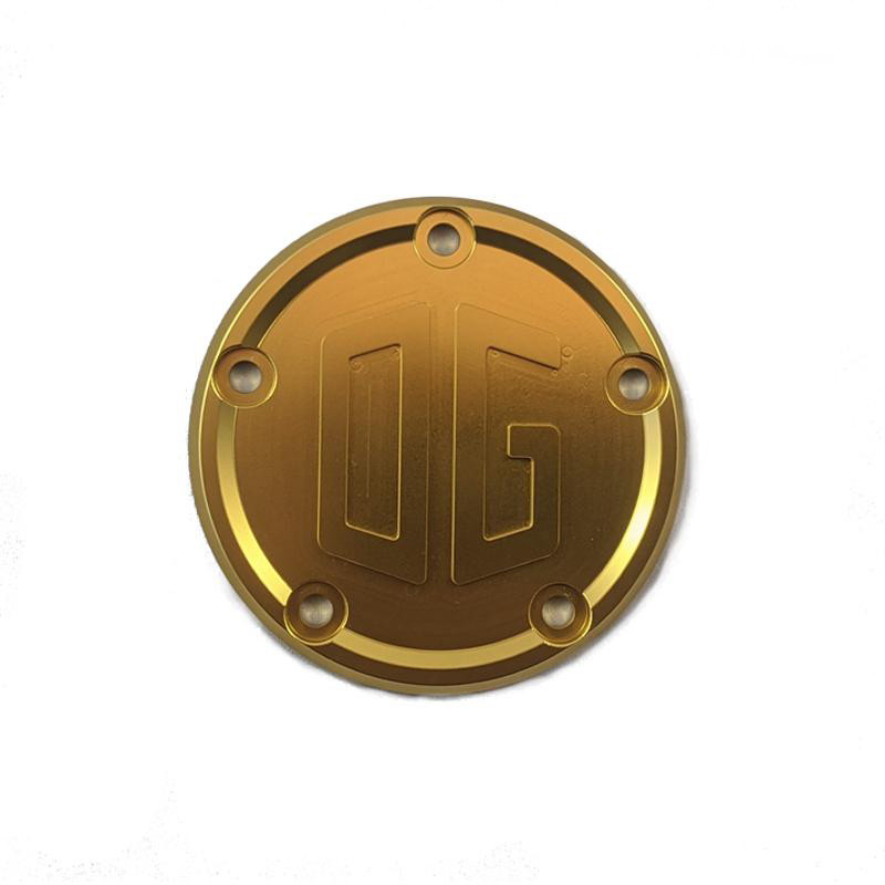 Original Garage OG Moto Twin Cam Points Cover Gold