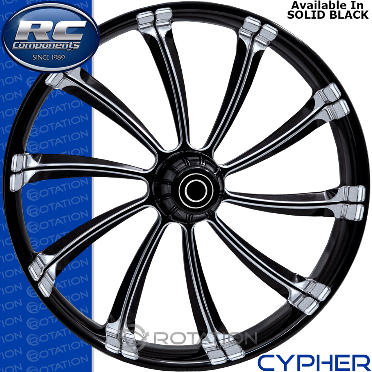 RC Components Cypher Eclipse Custom Motorcycle Wheel RC Components Cypher Eclipse Custom Motorcycle Wheel