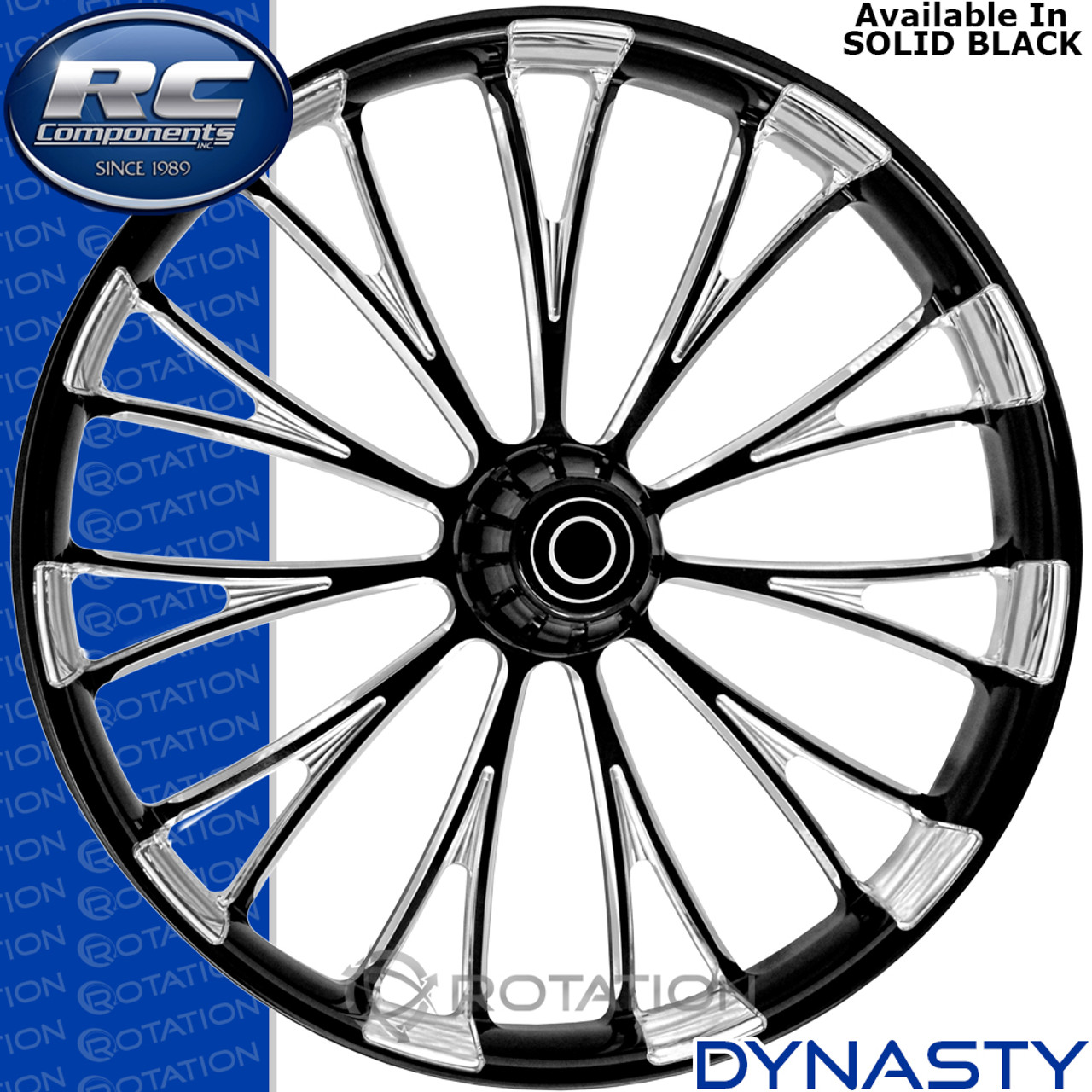 RC Components Dynasty Eclipse Custom Motorcycle Wheel RC Components Dynasty Eclipse Custom Motorcycle Wheel