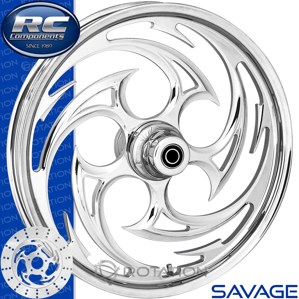 RC Component Savage Chrome Softail Dyna VRod Sportster Wheel