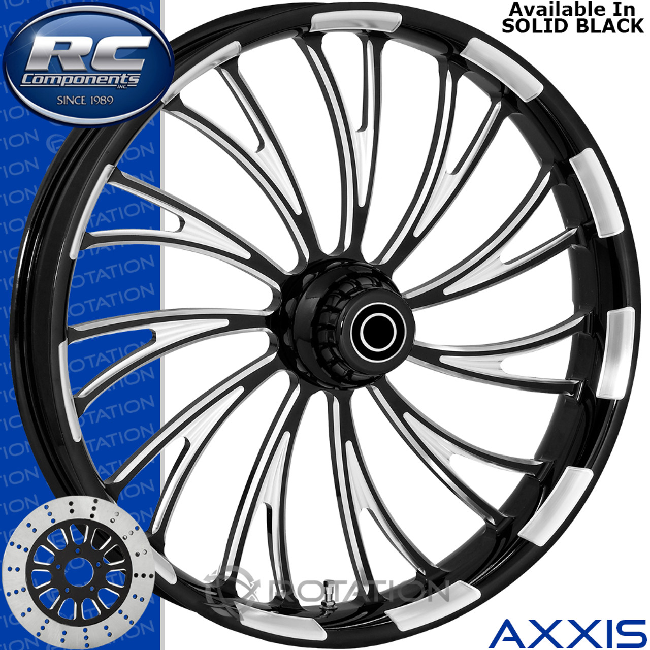 RC Component Axxis Eclipse Softail Dyna VRod Sportster Wheel RC Component Axxis Eclipse Softail Dyna VRod Sportster Wheel