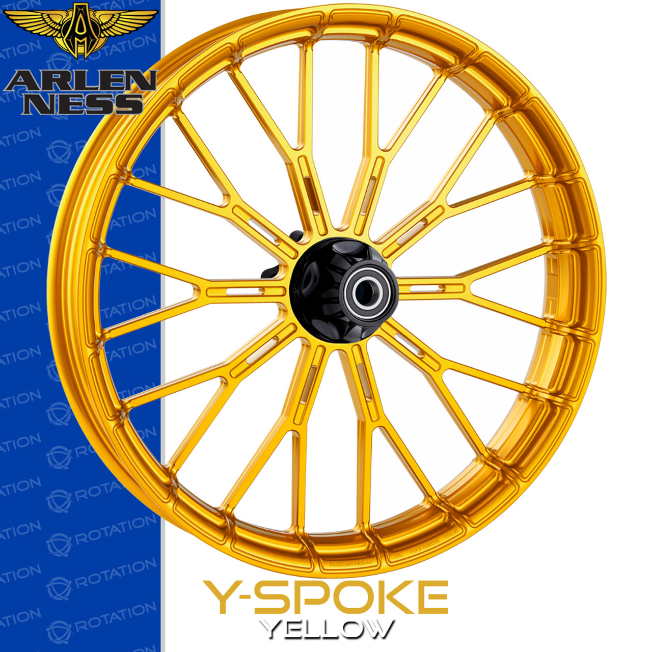 gold spoke motorcycle wheels