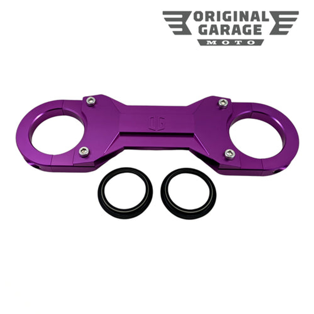 Original Garage Moto Speed 49mm Fork Brace Purple Original Garage Moto Speed 49mm Fork Brace Purple