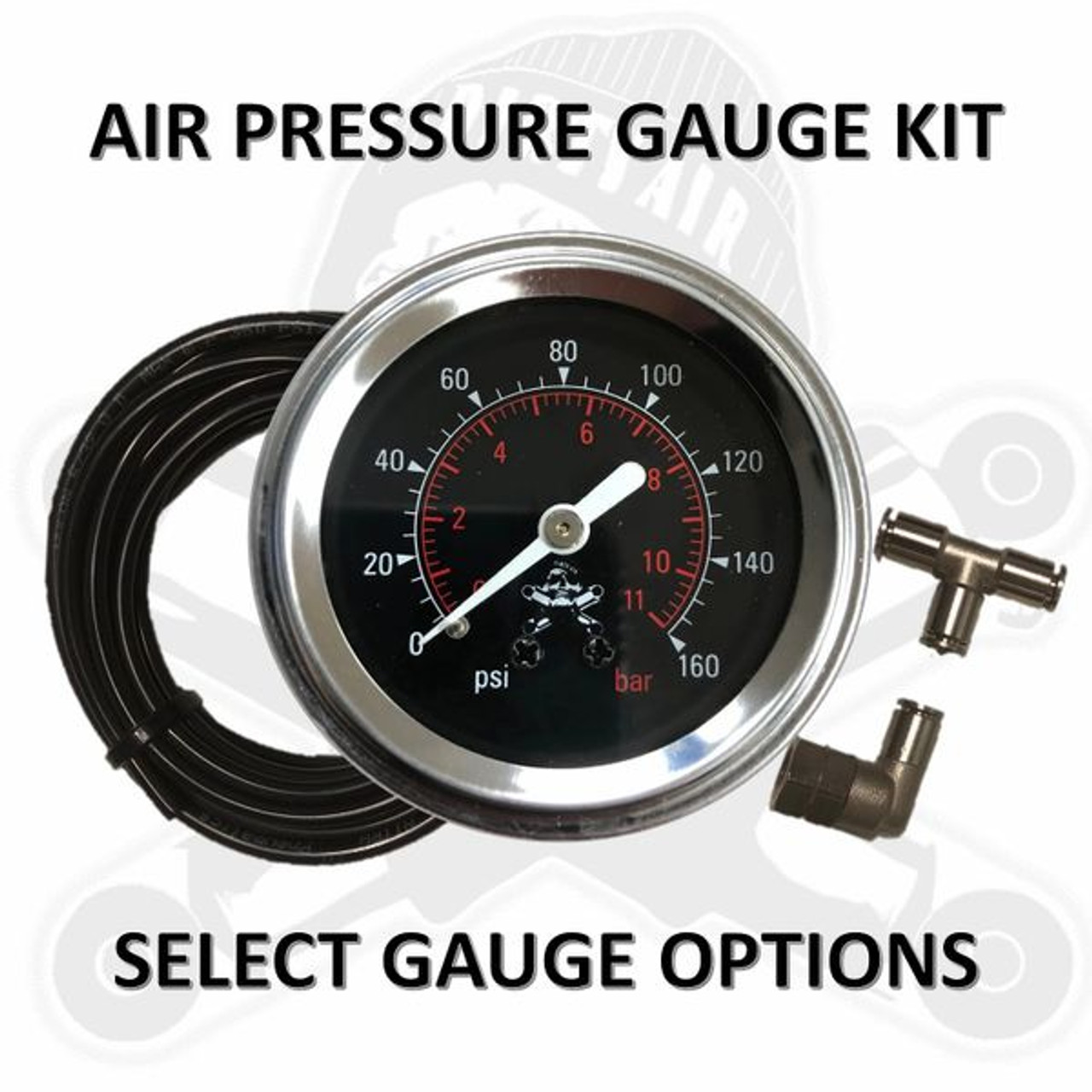 Dirty Works Dirty Air Pressure Gauge Kit Dirty Works Dirty Air Pressure Gauge Kit