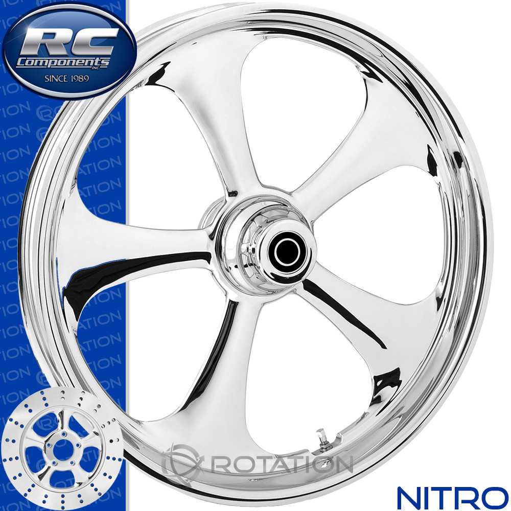 RC Components Nitro Chrome Metric Cruiser Wheel