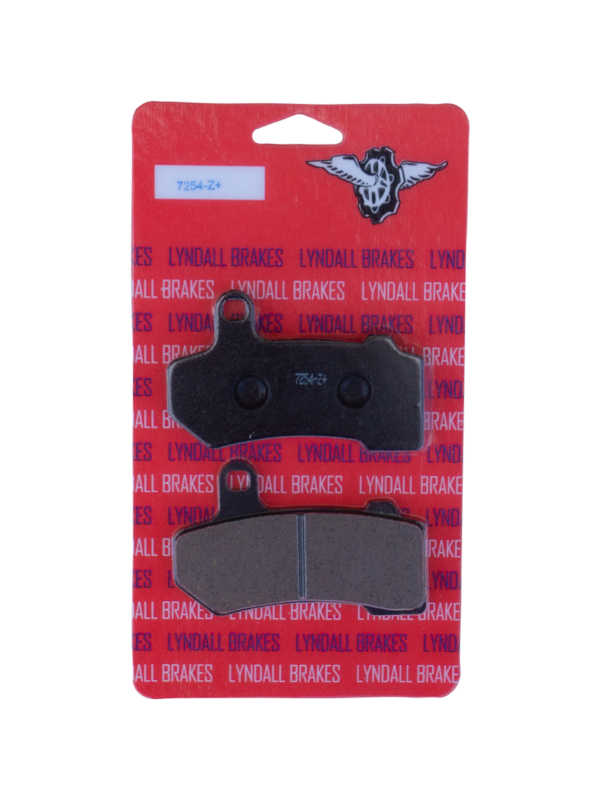 Lyndall Brakes ZPlus Brake Pads for Harley Touring 2014