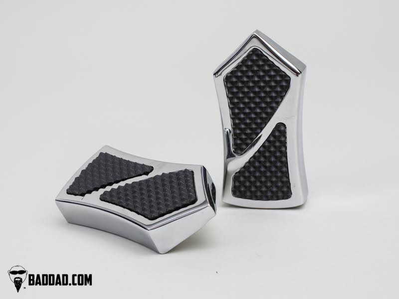 Bad Dad Foot Pegs 900 Series Chrome