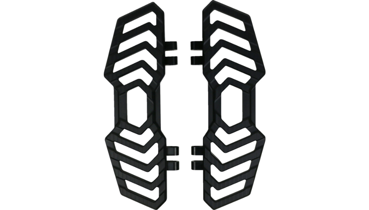 Kodlin Black Track Floorboards for Harley Touring Kodlin Black Track Floorboards for Harley Touring