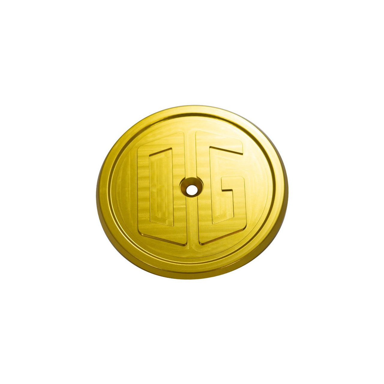 Original Garage Moto Classic Air Cleaner Cover Gold Original Garage Moto Classic Air Cleaner Cover Gold