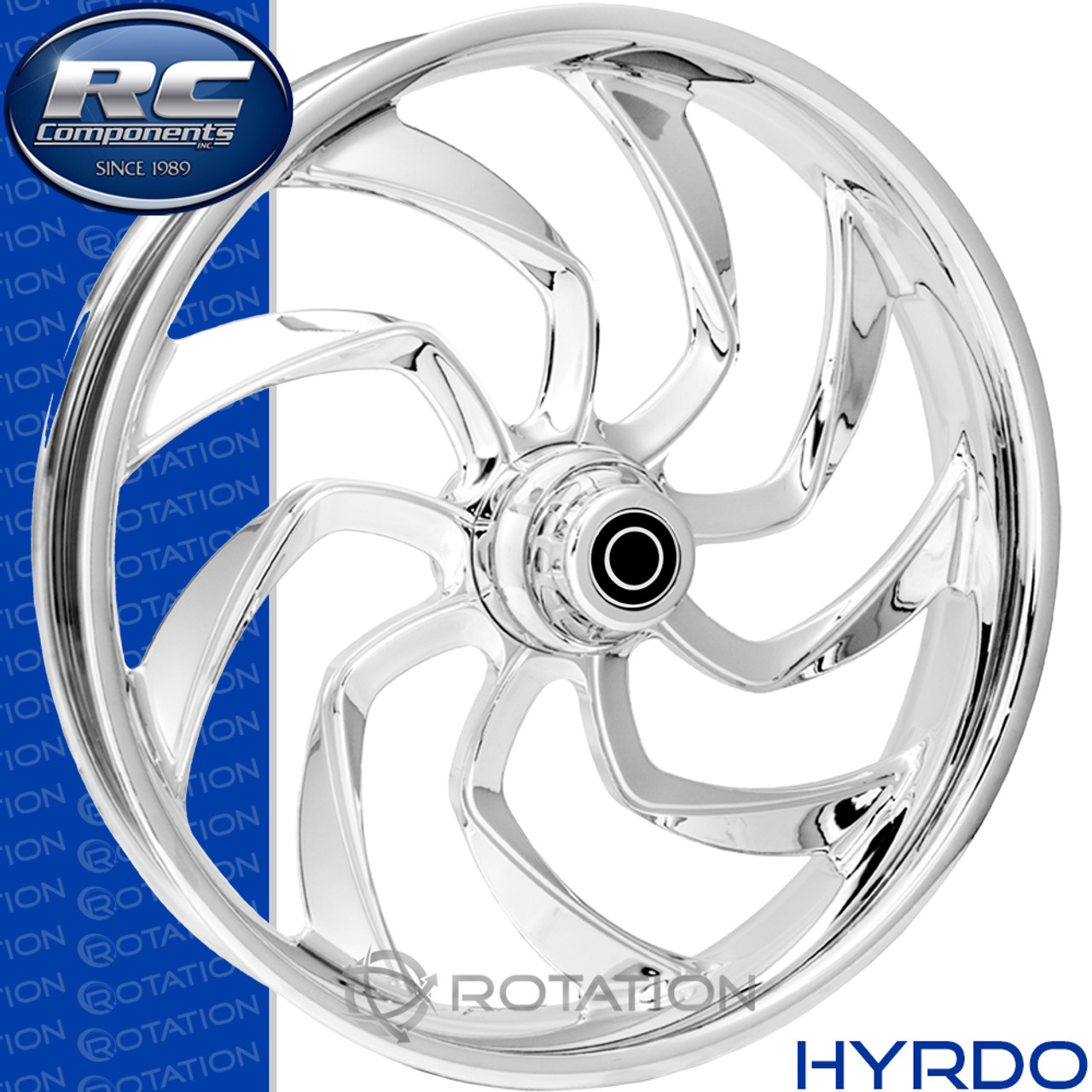 RC Components Hydro Chrome Trike Motorcycle Wheel RC Components Hydro Chrome Trike Motorcycle Wheel