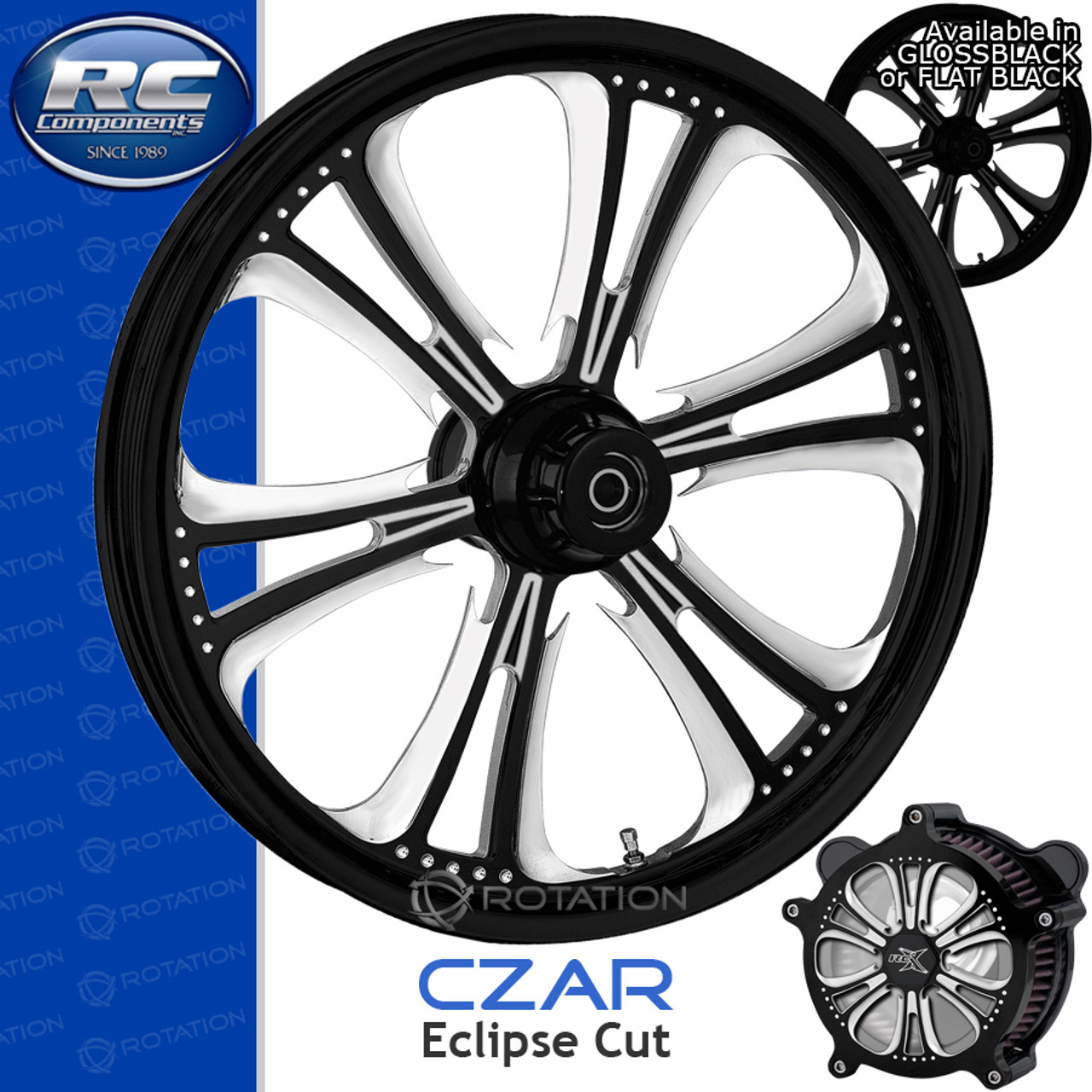 RC Components Czar Eclipse Trike Motorcycle Wheel RC Components Czar Eclipse Trike Motorcycle Wheel