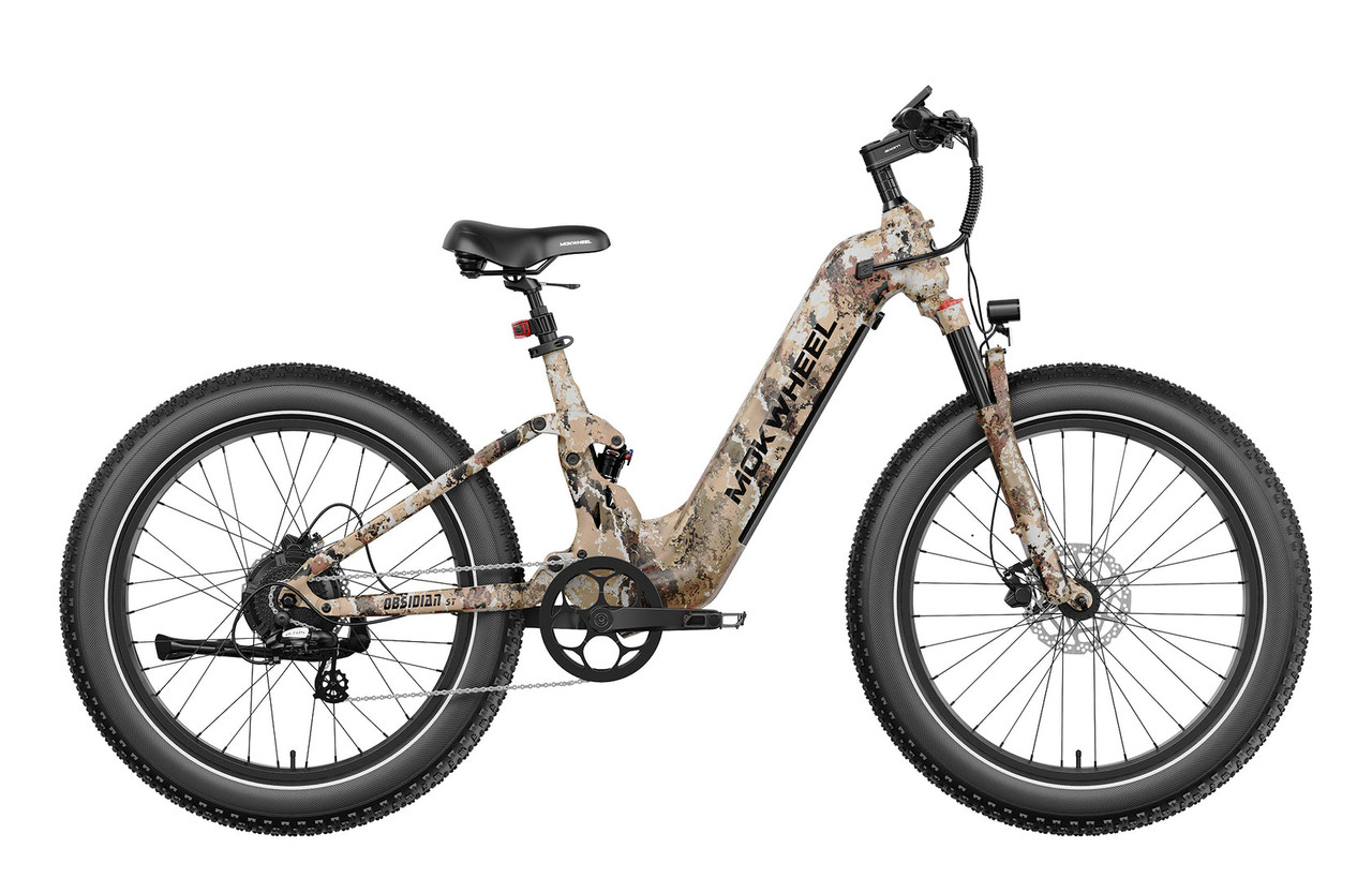Mokwheel Obsidian ST Power Station E-Bike Camo | rotationwheels.com