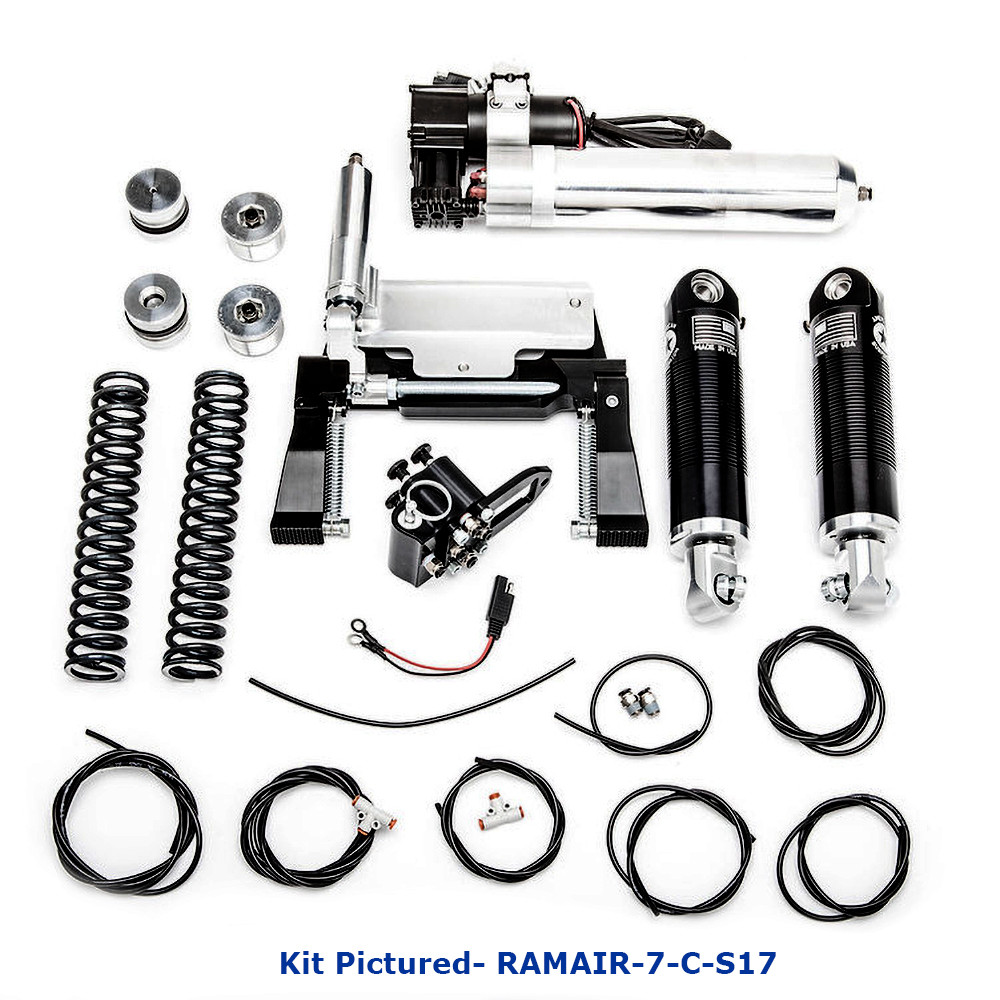 American Suspension Harley Ram Air Ride Kit & Centerstand