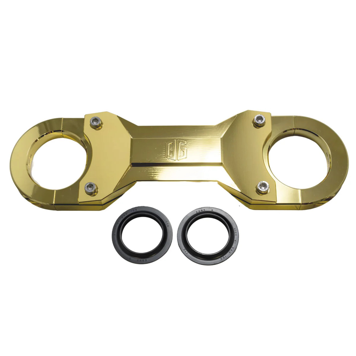 Original Garage Moto Speed 41mm Fork Brace Gold Plated- Touring