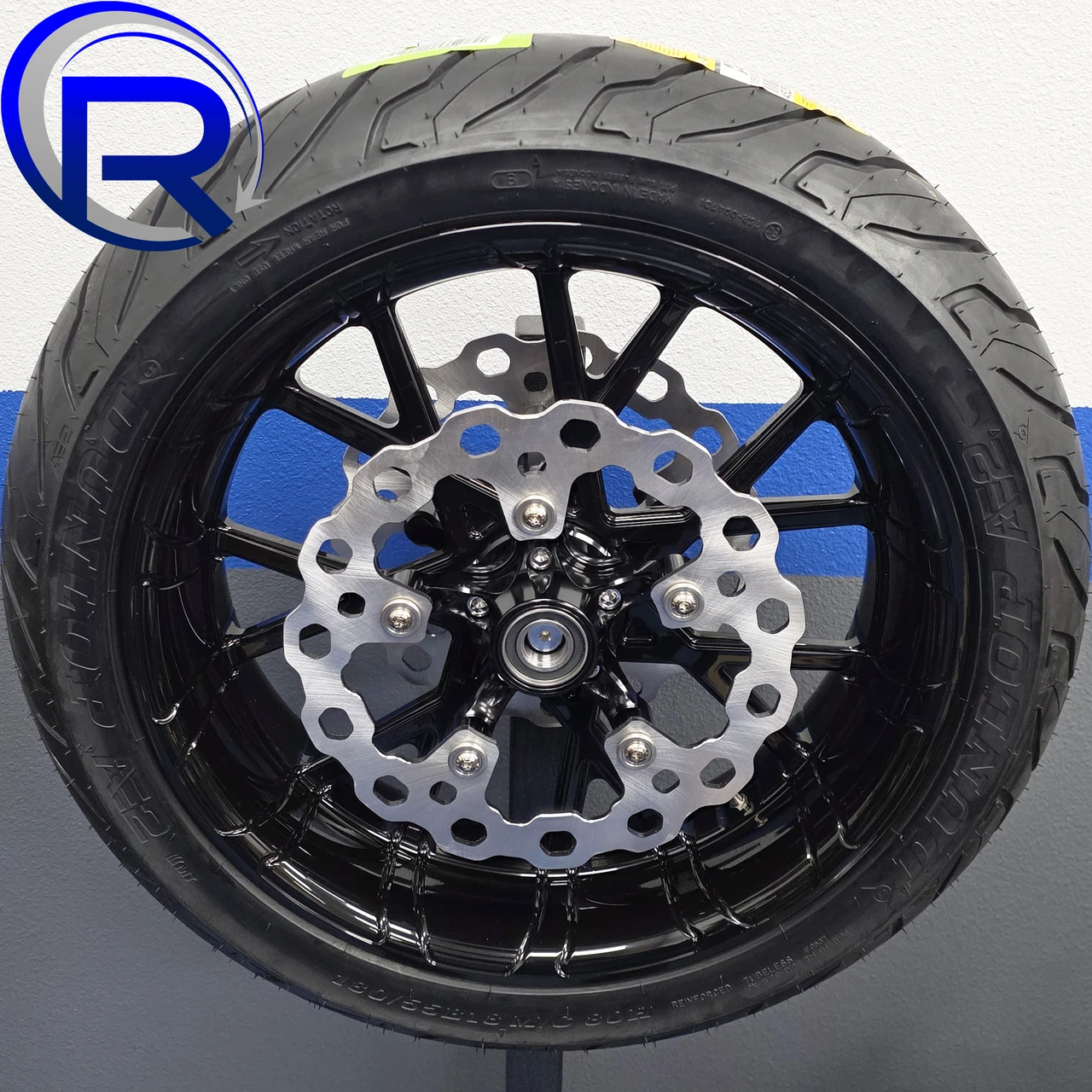 18" Fat Tire Arlen Ness Procross Wheel Rotors Tire Package HOT DEAL!