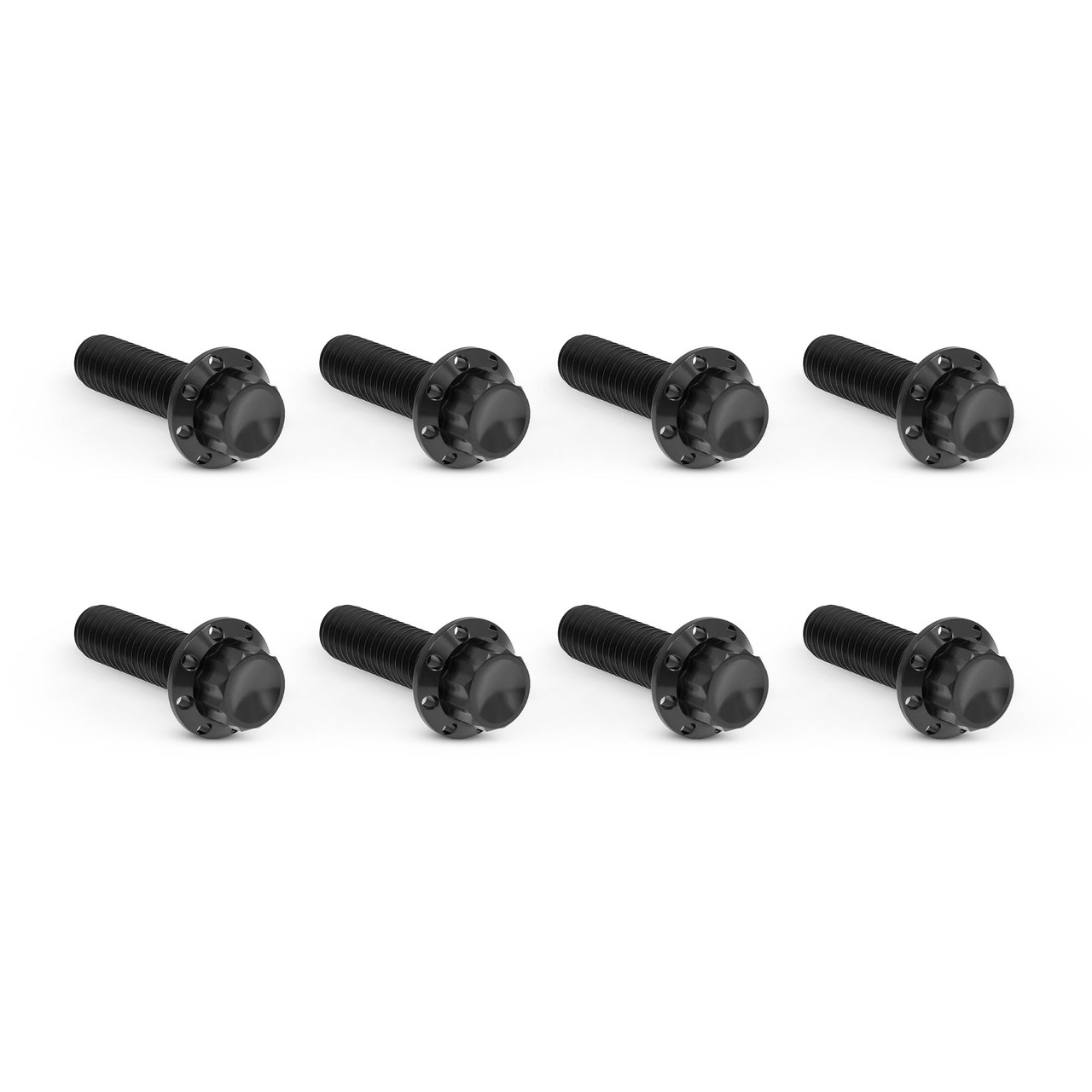 Arlen Ness 12-Point Trap Door Bolt Kit Black Titanium