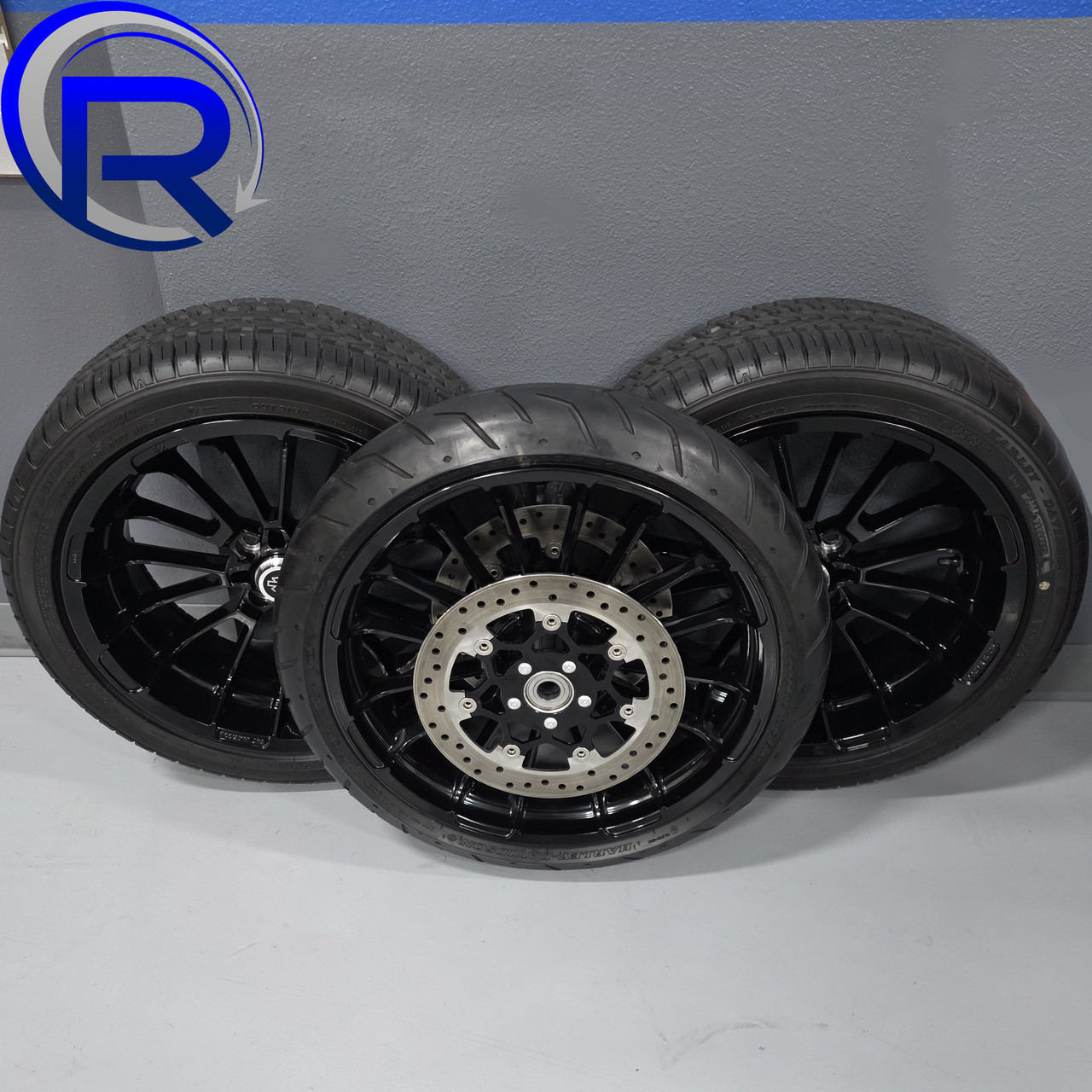 Harley Davidson Street Glide Road Glide Ultra Tri Glide Trike Take Off Front Wheel Package