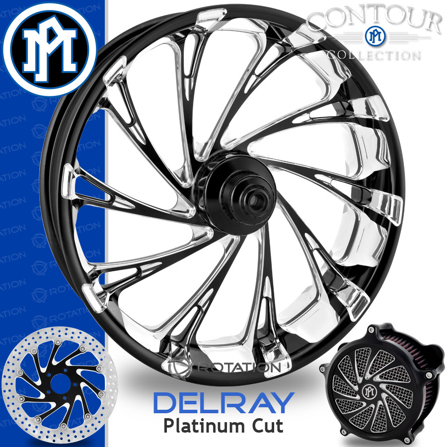 Performance Machine PM Delray Harley Wheel | rotationwheels.com