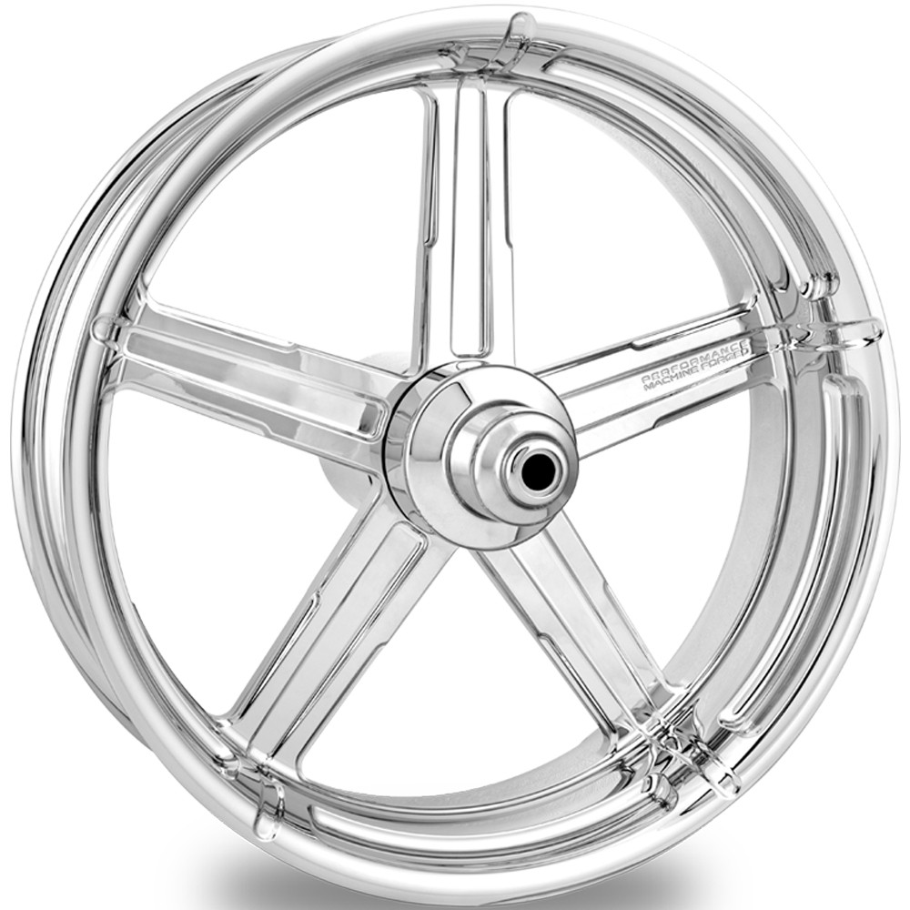 Performance Machine PM Formula Chrome Custom Motorcycle Wheel ...