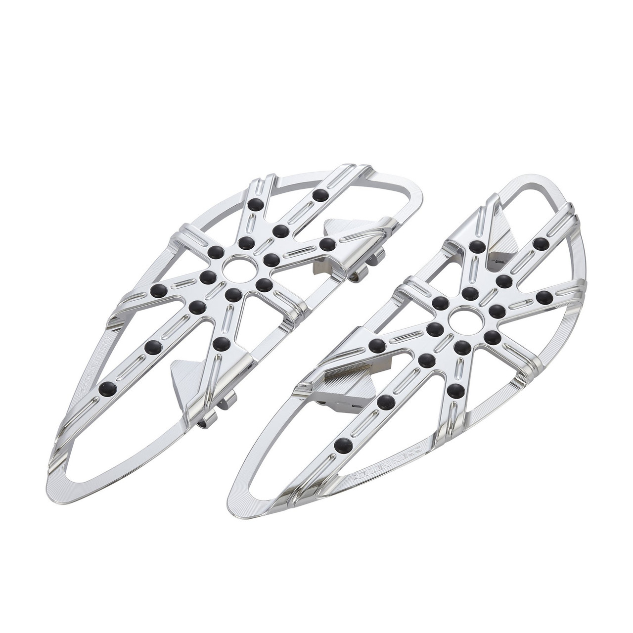 Arlen Ness 10 Gauge Driver Floorboards Chrome