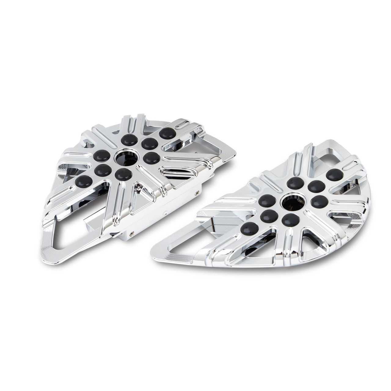 Arlen Ness 10 Gauge Passenger Floorboards Chrome Arlen Ness 10 Gauge Passenger Floorboards Chrome