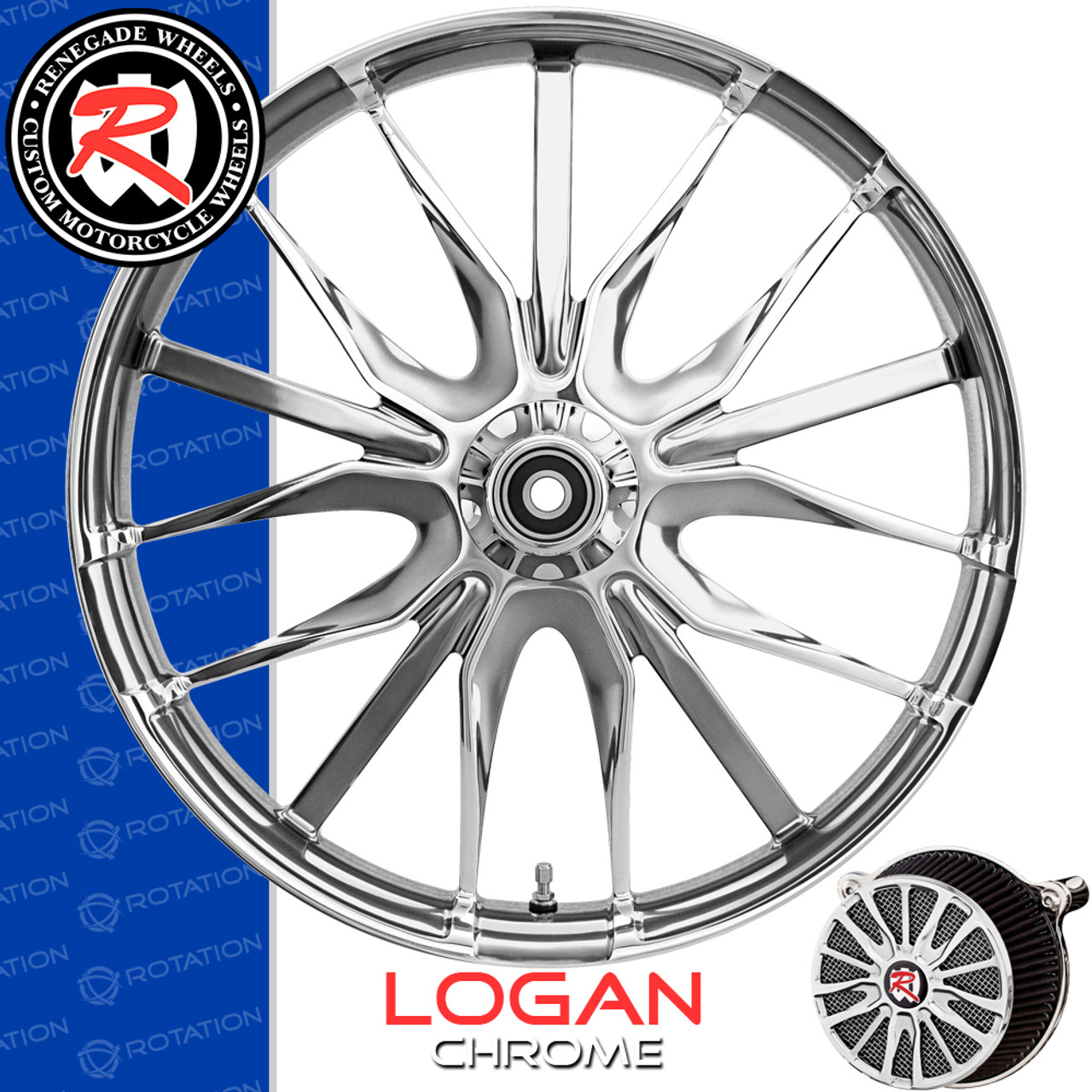 Renegade Wheels Logan Chrome Wheel