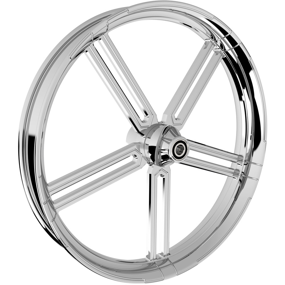 SMT Machining Race Tech Chrome Harley Wheel | rotationwheels.com