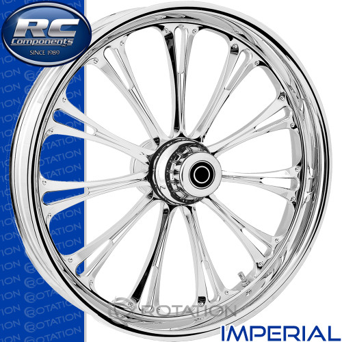 RC Components Imperial Chrome Custom Motorcycle Wheel