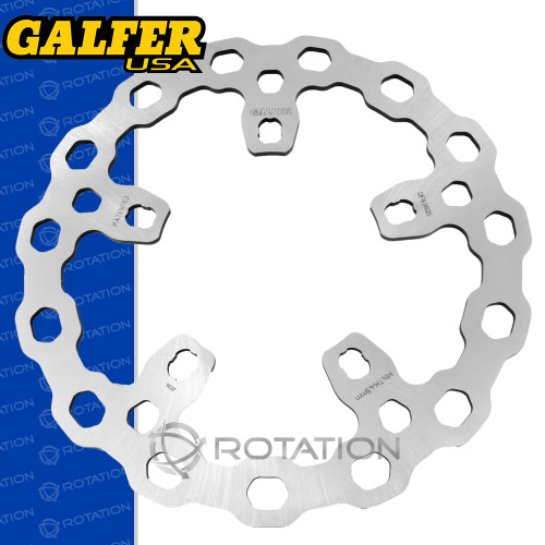 Galfer Floating Wave Motorcycle Brake Rotors | RotationWheels.com