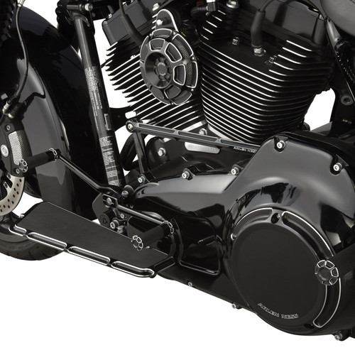 Arlen Ness Drift Horn With Cover For Harley Sportster – 110dB, Forged Billet Aluminum, Black