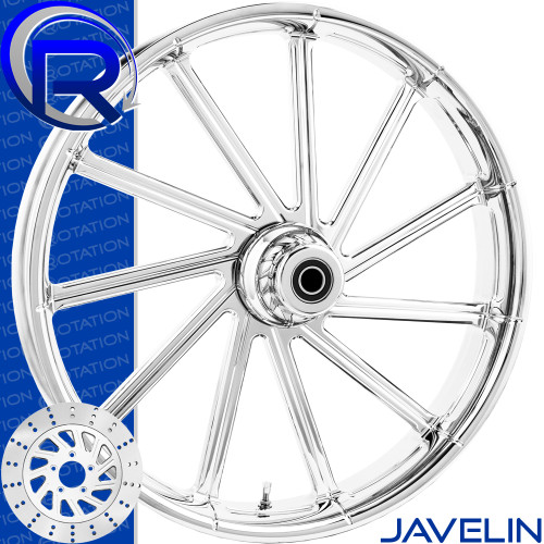Rotation Javelin Chrome Softail Dyna VRod Sportster Wheel Rotation Javelin Chrome Softail Dyna VRod Sportster Wheel