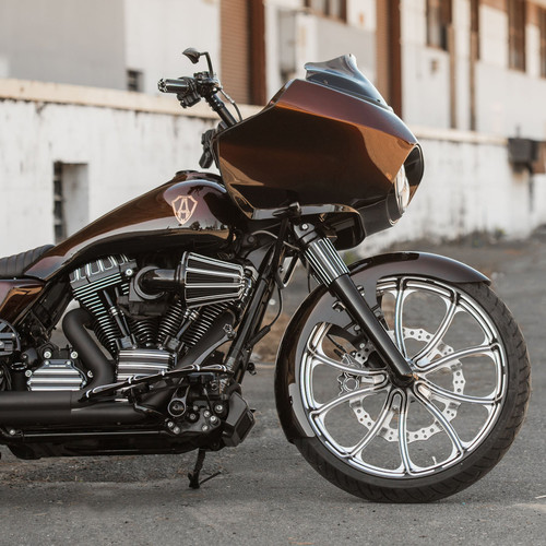 Arlen Ness 10 Gauge Monster Sucker Air Cleaner Black Harley