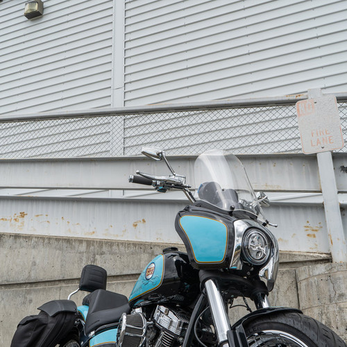 Arlen Ness Mini Stocker Forged Mirror Chrome Harley