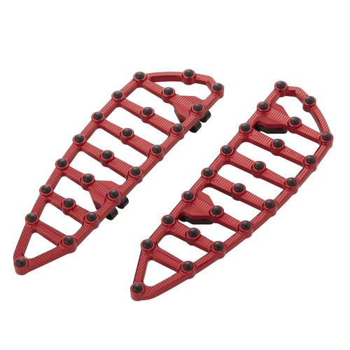 Arlen Ness MX Driver Floorboards Red