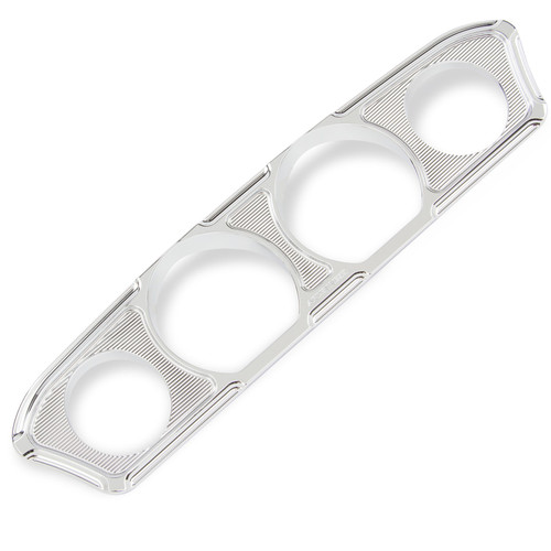 Arlen Ness Beveled Inner Fairing Gauge Trim Chrome Arlen Ness Beveled Inner Fairing Gauge Trim Chrome
