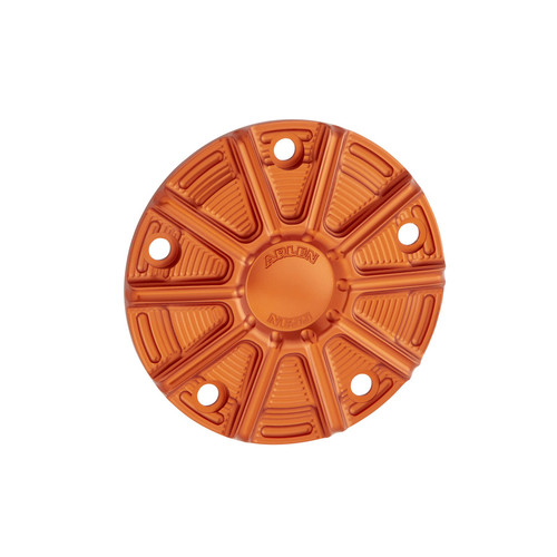 Arlen Ness 10 Gauge Point Cover Gold Harley | rotationwheels.com