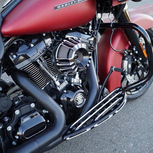 Arlen Ness Deep Cut Inverted Air Cleaner Contrast Harley