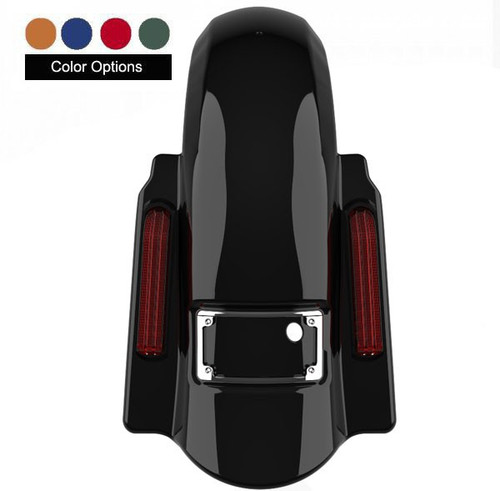 Advanblack Stretched Saddlebags for 2014 & Up Touring