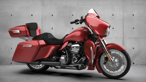 Advanblack Razor Tour Pack Package Harley Touring | rotationwheels.com
