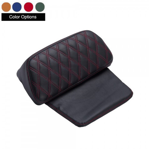 Advanblack Diamond Pattern Tour Pack Pad Harley | rotationwheels.com