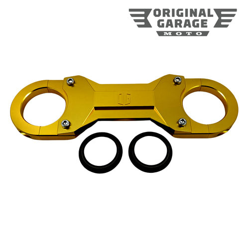 Original Garage Moto Speed 49mm Fork Brace Gold Original Garage Moto Speed 49mm Fork Brace Gold