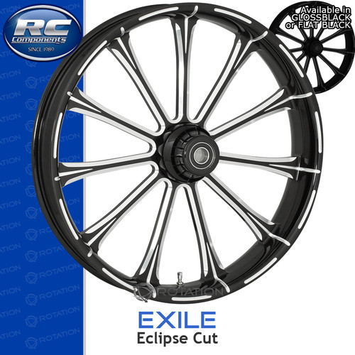 RC Components Exile Eclipse Bagger Motorcycle Wheel