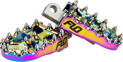 Flo Motorsports Jet Fuel Mini Passenger Floorboards for