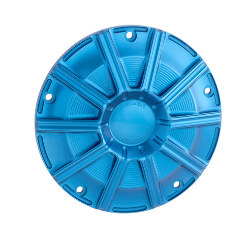 Arlen Ness 10 Gauge Derby Cover Blue