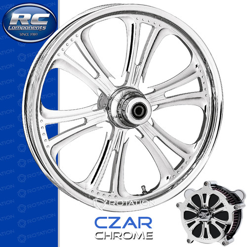 RC Components Czar Chrome Trike Motorcycle Wheel RC Components Czar Chrome Trike Motorcycle Wheel