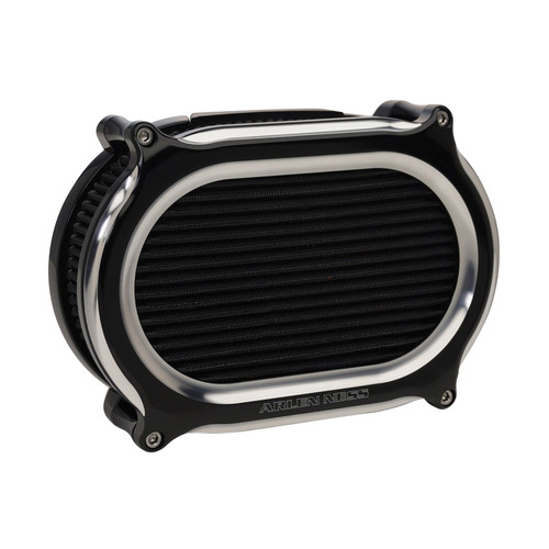 Arlen Ness Oval Stage 2 M8 Air Cleaner Chrome Harley