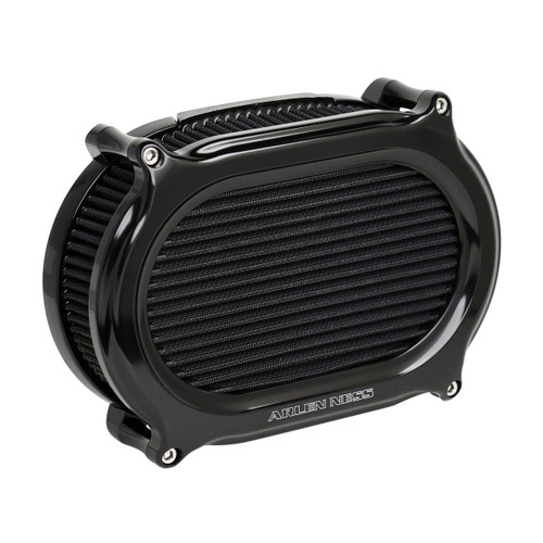 ARLEN NESS 青 フェールタンク　コンソール　イグニッション Arlen Ness Oval Stage 2 Air Cleaner Complete Kit Blue Harley